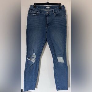 Good American Classic Blue Jeans